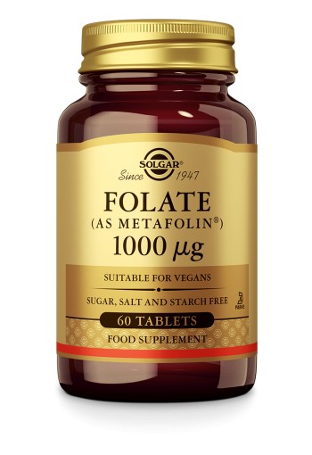 Folate 1000 mcg (60 tabletten)