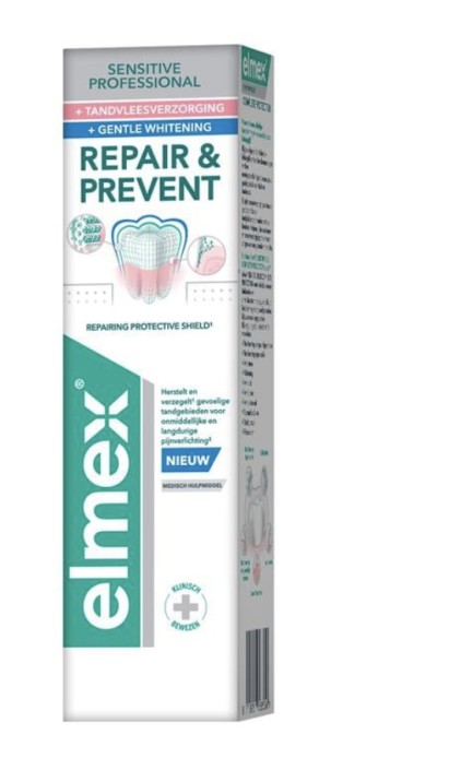 Elmex Sensitive Professional Repair & Prevent + Gum Care Tandpasta 75 ML