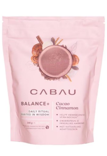 Cabau Balance+ Cacao Cinnamon 240 gram