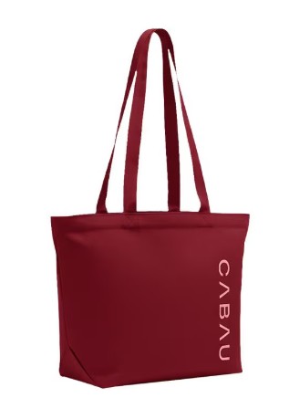 CABAU canvas tas Cherry