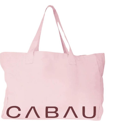 CABAU canvas tas Roze