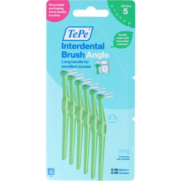 TePe Angle groen 0.8mm maat 5 (6 st)