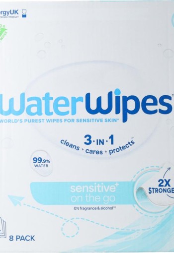 Waterwipes waterwipes on the go 8x28 st
