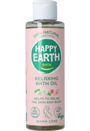 Happy Earth mama care relaxing bath oil