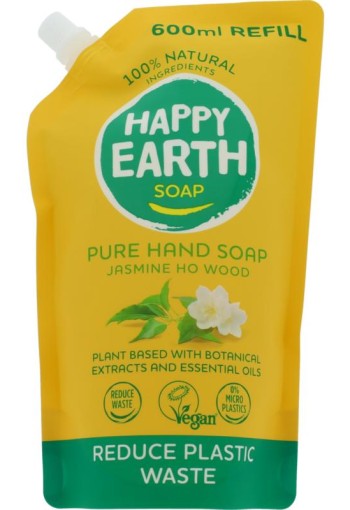 Happy Earth refill handzeep jasm ho wood
