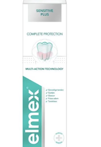Elmex Tandpasta sensitive plus complete  protectie. 75 Milliliter