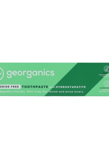 Georganics toothpaste hydro fennel ff