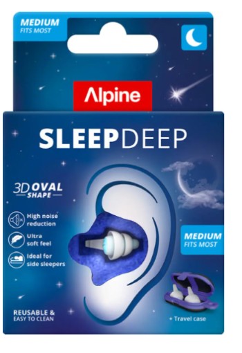 Alpine Sleepdeep Oordoppen Medium 1 paar 