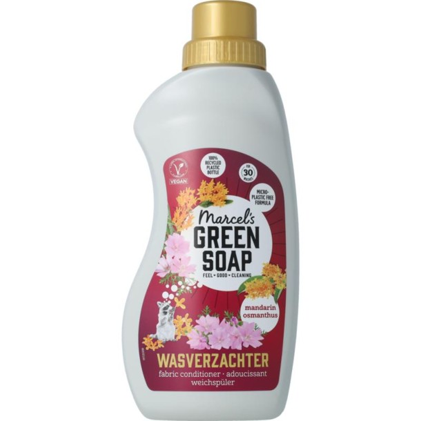 Marcel's Green Soap Wasverzachter Mandarin & Osmanthus (750 ml)