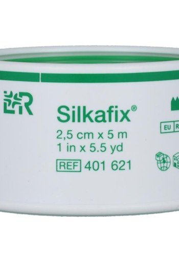 Silkafix silkafix 5mx2.5cm latex vrij