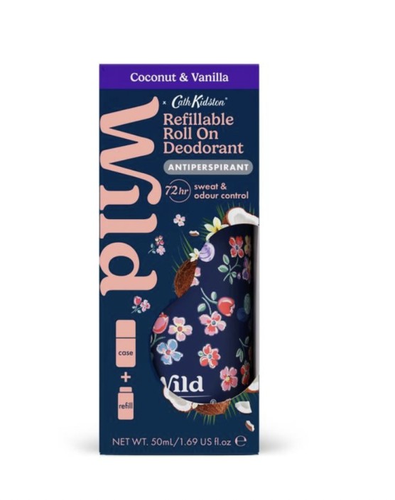 Wild Coconut and Vanilla Anti-Perspirant Deodorant Roller Starterpack 50 ML