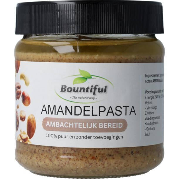 Bountiful Amandelpasta vers geroosterd (350 gr)