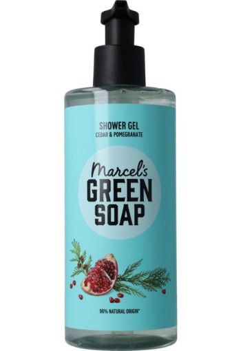Marcel's Green Soap Shower gel Cedar & Pomegranate (300 ml)
