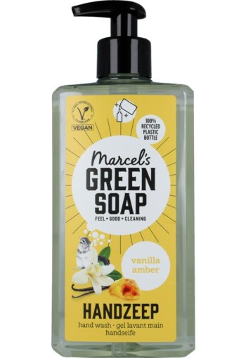 Marcel's Green Soap Handzeep Vanilla & Amber (500 ml) (500 ml)