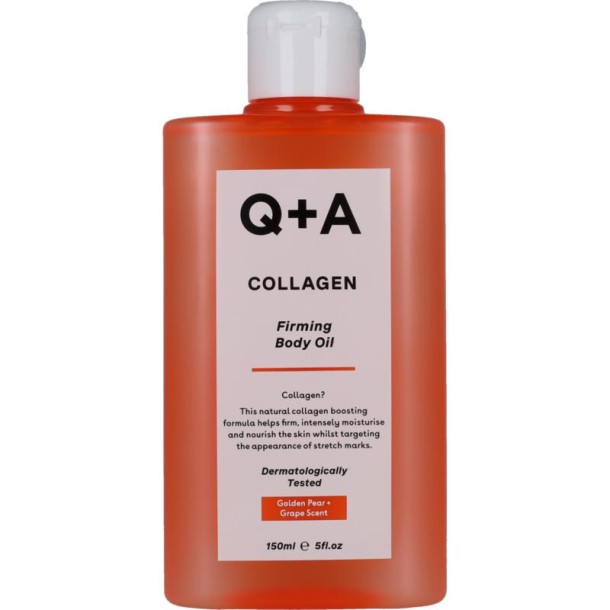 Q+A collagen body oil