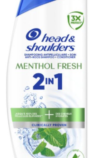 Head & Shoulders Menthol Fresh 2in1 Shampoo & Conditioner 250 ML