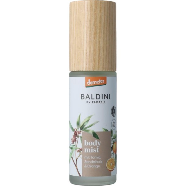 Baldini Body Mist Sandelhout & Tonka – Lichaamsspray (30 ml)