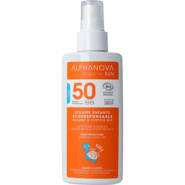 Alphanova Sun zonnespray kids spf50
