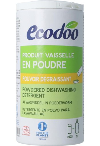 Ecodoo Afwasmiddel in poedervorm eco (200 gr)