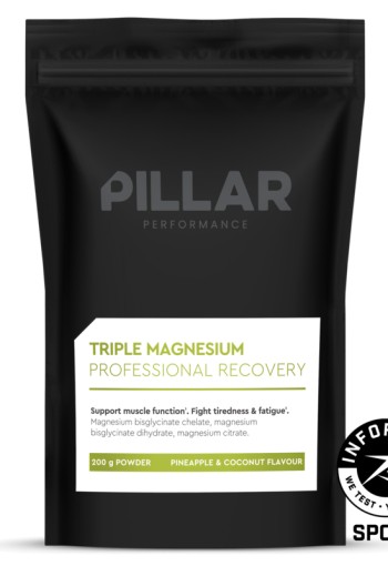 PILLAR Triple magnesium pineapple & coconut zak (200 gr)