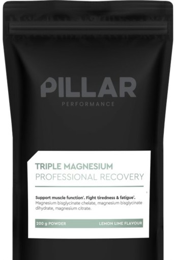 PILLAR Triple magnesium lemon lime zak (200 gr)