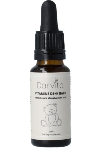 Darvita d3+k1 kokosolie baby