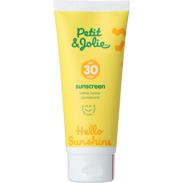 Petit et Jolie Petit&Jolie minerale zonnebrand SPF30 - 0% parfum (100 ml)