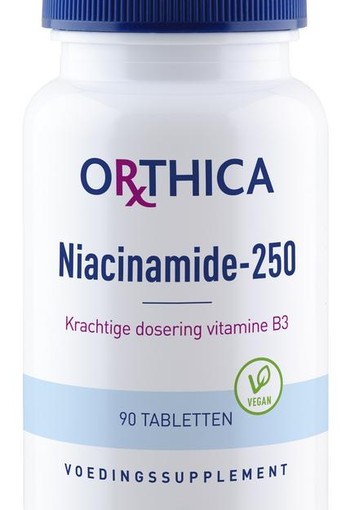 Orthica Vitamine B3 niacinamide 250 (90 Tabletten)
