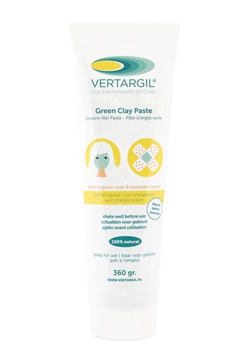 Vertargil Groene klei pasta in tube (360 Gram)
