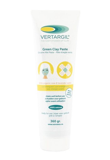 Vertargil Groene klei pasta in tube (360 Gram)