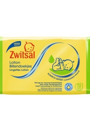 Zwitsal Billendoekje Lotion Navul 72st