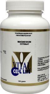 Vital Cell Life Magnesium citraat 160mg poeder (100 Gram)