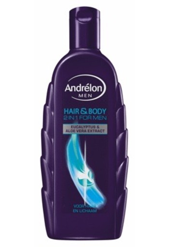 Andrelon Shampoo Men Hair & Body 300ml