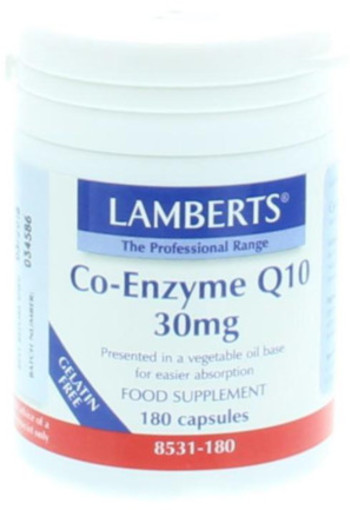Lamberts Co Enzym Q10 30 Mg 180vc