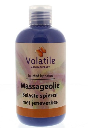 Volatile Massageolie belaste spieren (250 Milliliter)