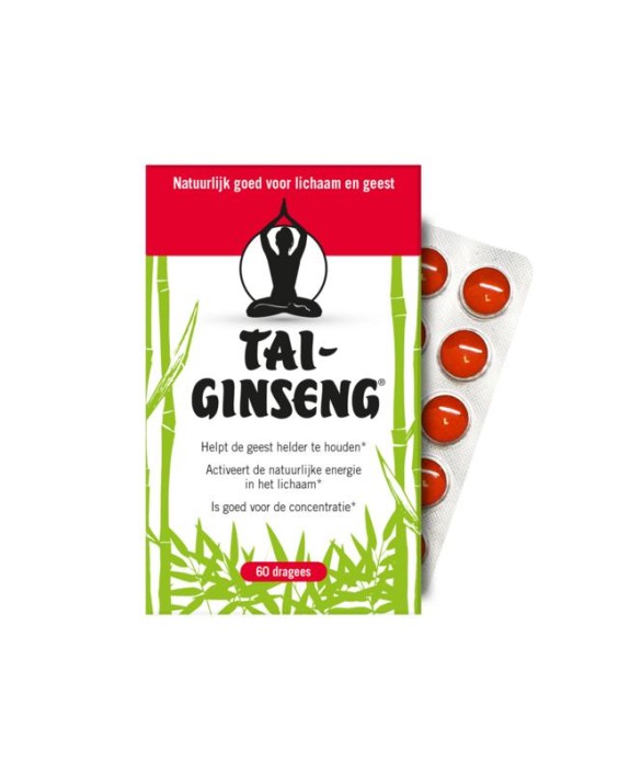 Tai Ginseng Versterkende dragees (60 Dragees)