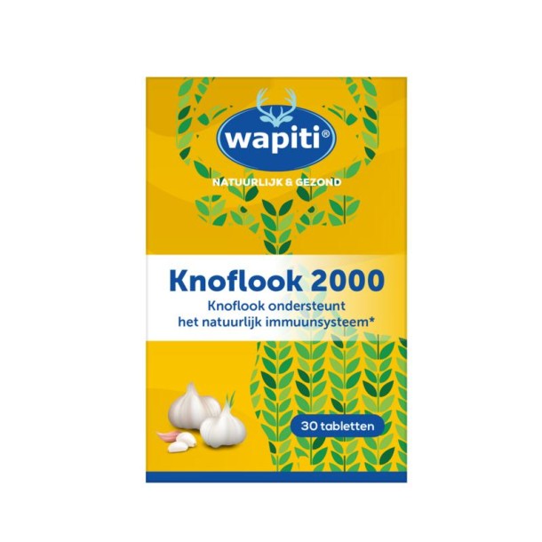 Wapiti Knoflook 2000 (30 Tabletten)