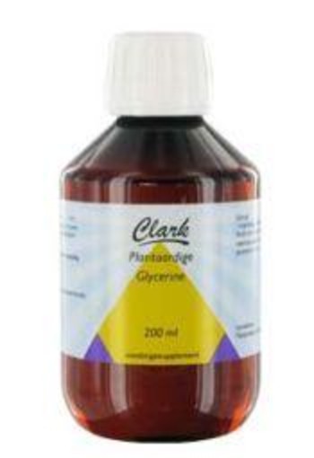 Clark Glycerine plantaardig (200 Milliliter)