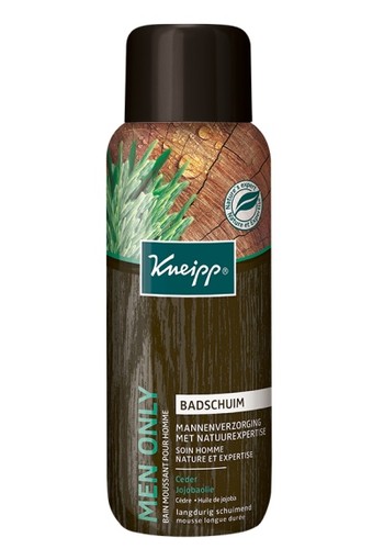 Kneipp Badschuim Men only Ceder Jojobaolie