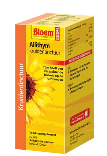 Bloem Allithym druppels (100 Milliliter)