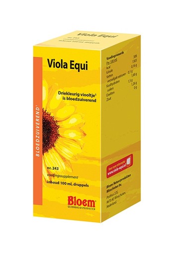 Bloem Viola equi (100 Milliliter)