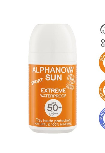 Alphanova Sun Sun roller sport vegan SPF50 (50 Gram)
