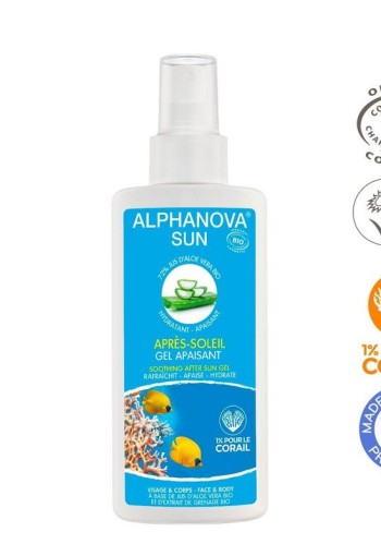 Alphanova Sun Sun aftersun spray vegan (125 Milliliter)