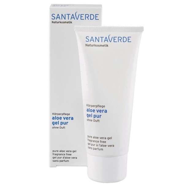 Santaverde Aloe vera pure gel parfumvrij (100 Milliliter)