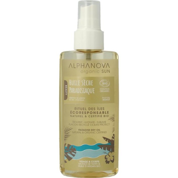 Alphanova Sun Sun vegan dry oil spray paradise (125 Milliliter)