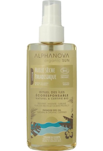 Alphanova Sun Sun vegan dry oil spray paradise (125 Milliliter)