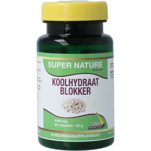 SNP Koolhydraat blokker extra forte 6000mg (60 Capsules)