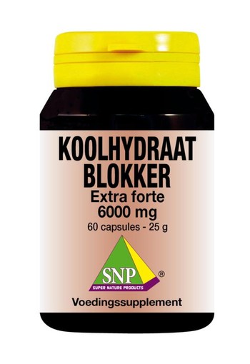 SNP Koolhydraat blokker extra forte 6000mg (60 Capsules)