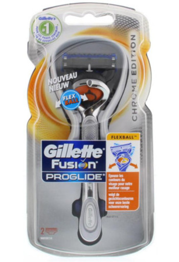 Gillette Proglide Manual Razor Chrome + Mesje 1st