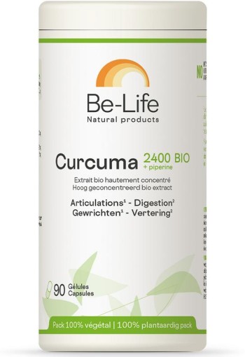 Be-Life Curcuma 2400 + piperine bio (90 Softgels)